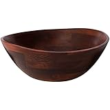 Lipper International 13-Inch Cherry Wavy Rim Bowl
