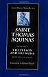 Saint Thomas Aquinas: The Person And His Work