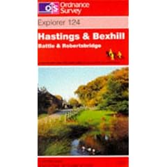 Hastings and Bexhill, Battle and Robertsbridge (Explorer Maps)