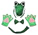 Petitebella 3D Crocodile Headband Bowtie Tail Gloves Children 4pc Costume (One Size)