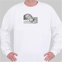 Baby In Womb Sweatshirt XX-Large White