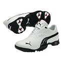 Puma Scramble Men's Golf Shoe - White/Black/High Risk Red - 183785-01