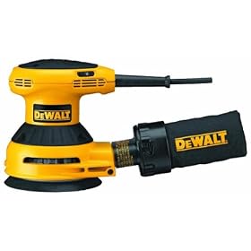 DEWALT D26453K 3 Amp 5-Inch Variable Speed Random Orbit Sander Kit with Cloth Dust Bag by DEWALT