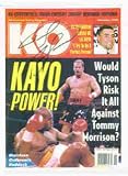 TOMMY MORRISON AUTOGRAPHED BOXING KO COVER RAZOR RUDDOCK (BOXING)