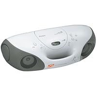 Sony ZS-X10WHITE AM-FM CD Boombox (White)