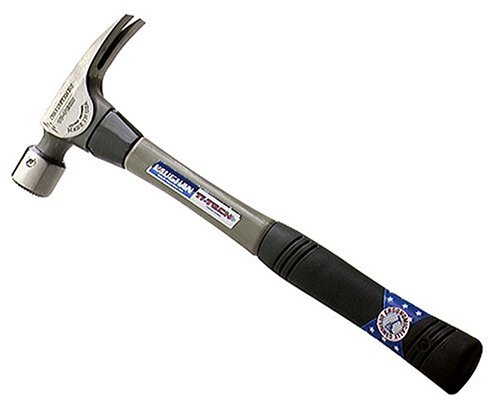 Vaughan TTC1FGP 16-Ounce TiTech Titanium Hammer-Smooth Face, Fiberglass Handle, 16-Inch long.