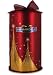 Ghirardelli Holiday Squares Gift, Red Tree Cylinder