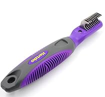 Mat Remover by Hertzko - Suitable for Dogs and Cats - Great Tool for Removing Tangles, Mats, Knotted or Dead Hair
