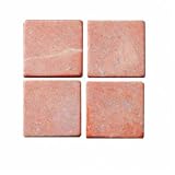 200g Naturstein-Echtstein Mosaik 10mm ca. 205 Mosaiksteine Rot