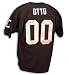 Jim Otto Oakland Raiders Autographed Throwback Black Jersey with HOF Inscription