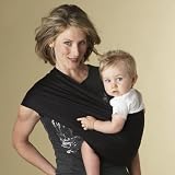 Hotslings Everyday Baby Sling Carrier - Solid Stretch - Black - 3