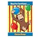 Curious George Invitations 8ct