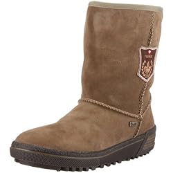 Rieker Fenja Z6454-21, Damen Stiefel, Beige (tan 21), EU 42