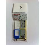 MicroSIM→SIMカード変換アダプター と　SIM 取り出しツール付きセット　For iPAD iPhone 4s