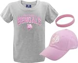 Cincinnati Bengals Girl's 7-16 Shirt and Hat Combo Pack
