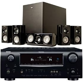 Denon AVR1909 Home Theater Receiver & Klipsch HDT500 Speaker System (Bundle)