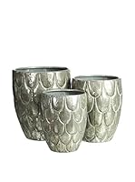 ORIENTAL FEELING Set Macetero 3 Uds.