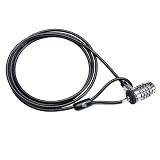 V7 BH4694 Combination Laptop Security Lock