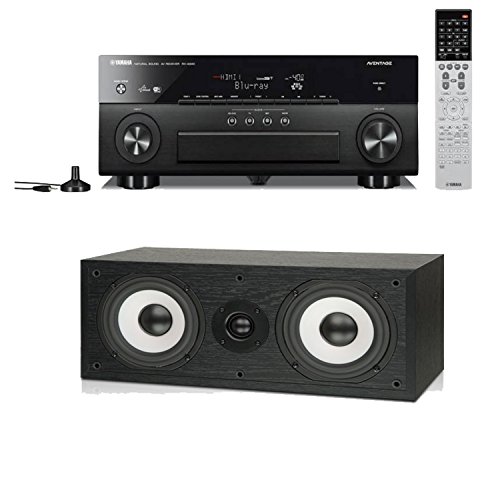Yamaha RX-A840 7.2-Channel Network AVENTAGE Home Theater Receiver Plus A Boston Acoustics Classic II CS225C Center Channel Speaker