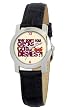South Park Women's D1561S021 Eurus Collection Cartman Black Leather Watch