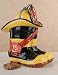 Kitchen & Housewares : Firefighter's Fire Helmet and Boots Cookie Jar