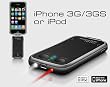 RichardSolo 1800 for iPhone - External battery pack + power adapter Li-Ion 1800 mAh
