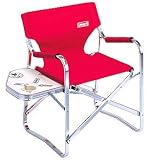 Coleman(コールマン) ニューサイドテーブル付キャプテンチェア レッド 170-5696