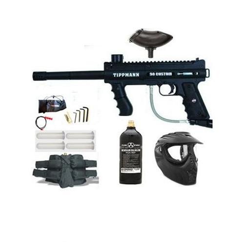 Paintball Tippman Tippmann 98 Custom PLATINUM Marker Gun Set 2