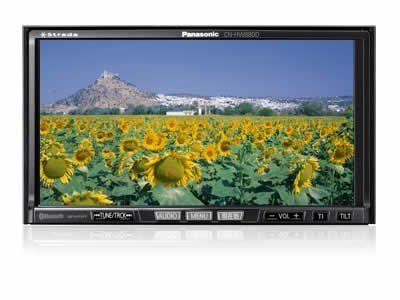 パナソニック HDDナビ インダッシュ7型ワイドVGA 2DIN一体型 地デジ/DVD/CD内臓  CN-HW850D