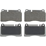 Wagner ThermoQuiet MX1129 Semi-Metallic Disc Pad Set, Front