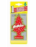Car Freshner 10353 Little Trees Air Freshener Strawberry Kiwi Scent - Single Tree per Package