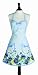Jessie Steele Bib Audrey Blue Poppy Fields Apron