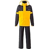 ゴールドウイン(GOLDWIN) GSM12512 Gベクター2コンパクトレインスーツ [ブラック×サンビーム] Lサイズ