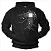 Cover:Cooler Geek Pullover mit Kapuze GAMER CPU schwarz Gr��e M-XXL