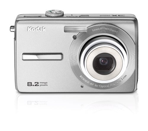Kodak EasyShare M863 8.2MP Digital Camera with 3x Optical Zoom (Silver)