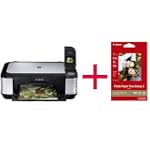 Canon PIXMA MP550 Multifunktionsgerät + Photopapier 50Blatt 10x15 + USB Kabel & 5 SilverTrade-INK Patronen (3-in-1