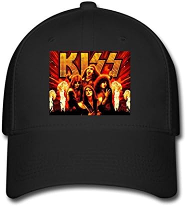 CAQ great kiss band 2016 Baseball Cap Snapback Hats Adjustable Hat For adult Black