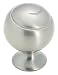Amerock BP9338-G10 Swirl'z Spiral Ball 1-1/8-Inch Diameter Knob, Satin Nickel