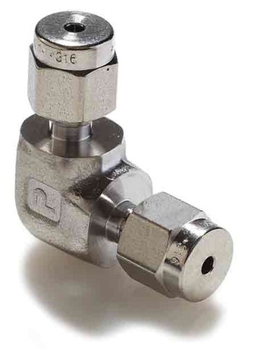 Parker 1EE1-316-01 316 Stainless Steel A-LOK Union Elbow 1/16 Comp