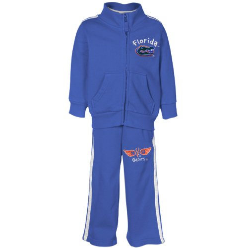 Florida Gators Toddler Royal Blue Bobcat Full Zip Warm-Up Jacket & Pant Set (4T)