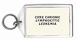 Cure Chronic Lymphocytic Leukemia Keychain