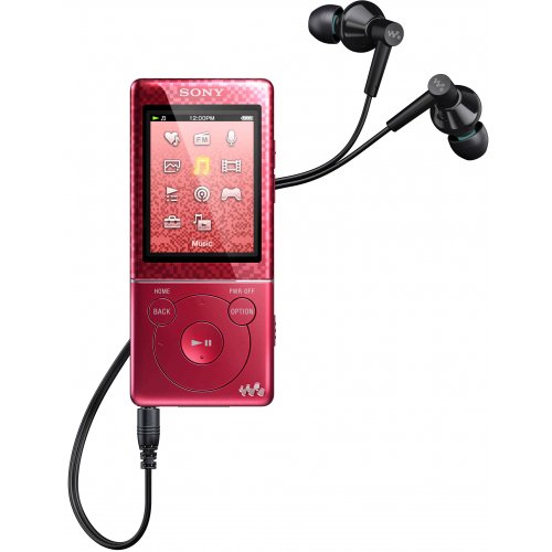 Baladeur MP3 SONYNWZE474ROUGE8GO