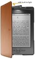 Amazon Kindle Lighted Leather Cover, Saddle Tan (will only fit Kindle)