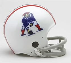 New England Patriots 1965-81 Throwback Riddell Replica Mini Helmet