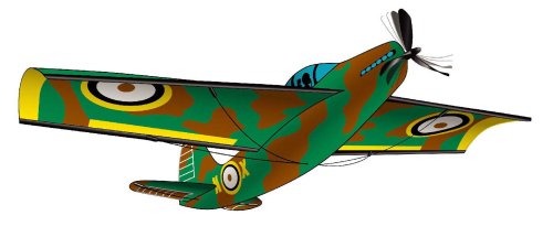 Childrens Toyshop  Toys : AeroPlane™ 3D Nylon Airplane Kite: Spitfire by X-Kites
