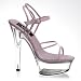 6 Inch Hot Dancing Shoe Nightlife Club Clubbing Shoe Ankle Strap Platform Sandal Baby...