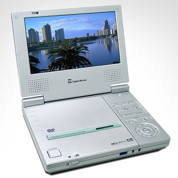 CYBERHOME CH-LDV 700B 7-Inch Widescreen Portable DVD Player