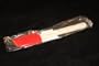 Tupperware Silicone Spatula Scraper Red and White