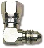 NOS 17535NOS Nickel Plated Steel 90-Degree Swivel Fitting