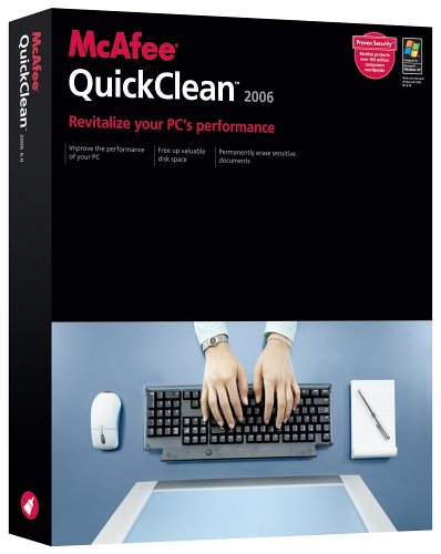 Software: McAfee Quickclean 2006 Version 6.0